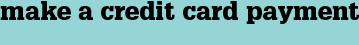 Make a credit card payment