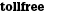 Tollfree